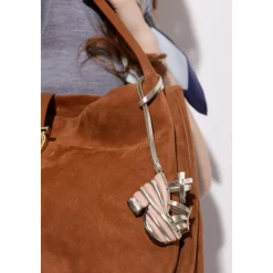 Læder Sko-Formet Vedhæng