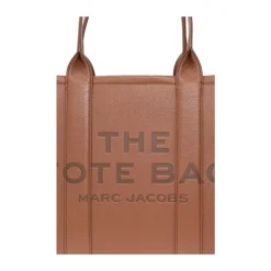 Læder Stor Tote Taske