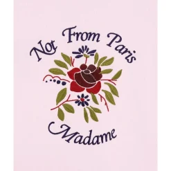 Le Hoodie Slogan Rose