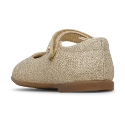 Leather and fabric ballet flats DARLING