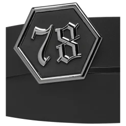 Leather Belt Gothic Plein