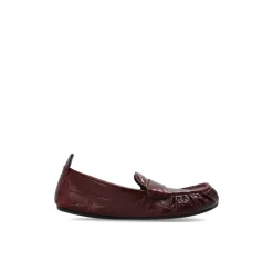 Leather Saddle Loafers