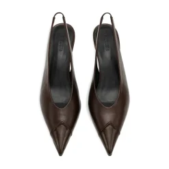 Leather Slingback Pump