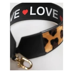 Leopard Print Vendbar Taskestrop