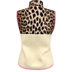 Leopard Teddy Vest