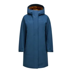 Letvægts Parka med hætte og lynlås