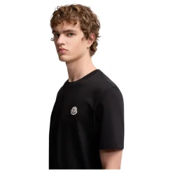 Logo Patch Bomulds T-shirt (3-pak)