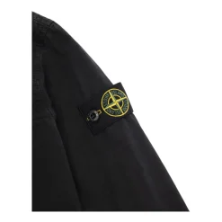 Logo Patch Zip-Up Skjorte