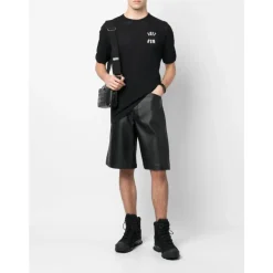 Logo-Print Bomulds T-shirt