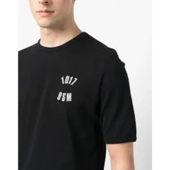 Logo-Print Bomulds T-shirt