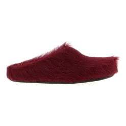 Long Hair Calfskin Fussbett Sabot