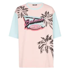 Løs Miami trykt T-shirt