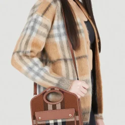 Luksus Check Mini Skuldertaske