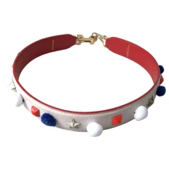 Luksus Multifarvet Studded Læderrem