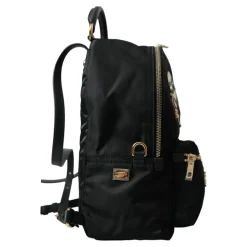 Luksus Sort Prydet Rygsæk