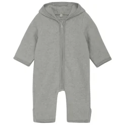 Lys Grå Melange Barnevognsdragt