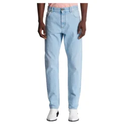 Lysblå regular-fit denim jeans