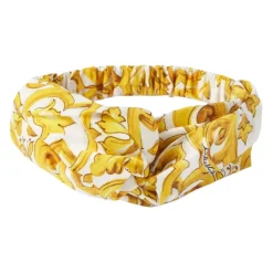 Majolica-print Poplin Hårbøjle