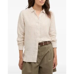 Marine Relaxed Langærmet Skjorte