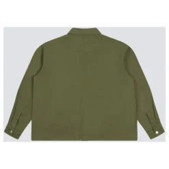 Mellemtung Bomuld Chore Overshirt med Lommer