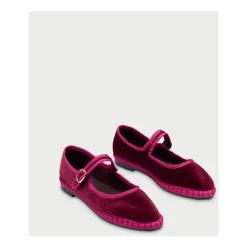 Mercedita Velvet Mary Jane