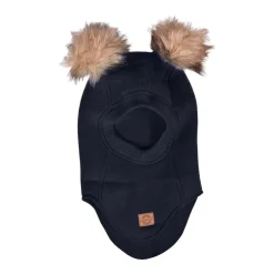 Mikk-Line - Elefanthue Uld Med Kvaste, ML50036 - Blue Nights