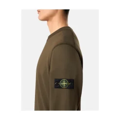 Militærgrøn Crewneck Sweatshirt