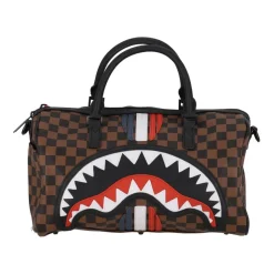 Mini Fransk Maskine Duffle Taske Brun/Sort