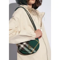 Mini Rocking Horse Checked Crossbody Taske