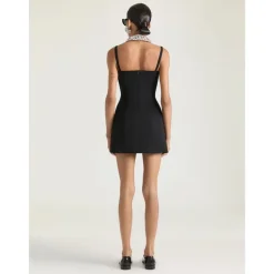 Mini skræddersyet kjole i uld