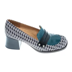 Mocassino in pelle e vernice