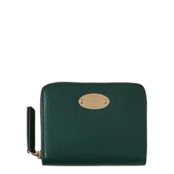 Moderne Læderpung med Lynlås