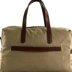 Moderne rejsetaske i lærred