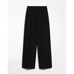 Moderne uldbukser med oversized pasform