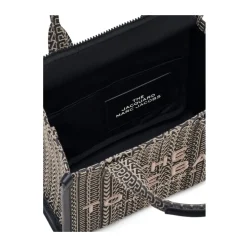 Monogram Jacquard Top Handle Taske