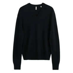 Moon Merino Sweater med V-hals