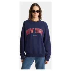 Mørkeblå Crewneck Sweatshirt