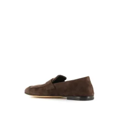 Mørkebrune Suede Loafers