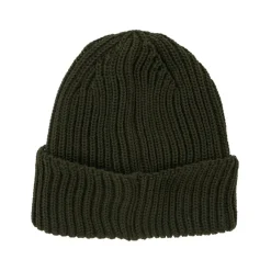 Mørkegrøn Ribstrikket Goggle Hue