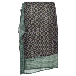 Multifarvet Mini Tie Mesh Nederdel