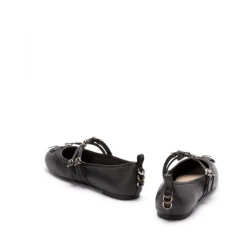 Nappa Læder Ballerina Sko