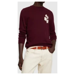 Naturligt læderbælte med logo