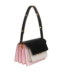 Nero-Rosa-Nocciola Skuldertaske