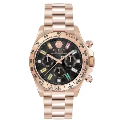 Nobile Lady Chrono Roséguld Sort Armbånd