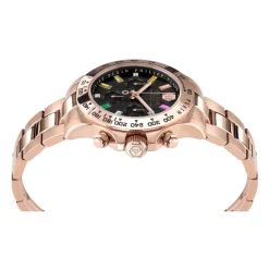 Nobile Lady Chrono Roséguld Sort Armbånd