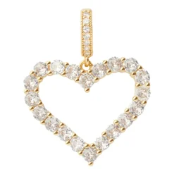 Not So Heartless Krystal-besat Vedhæng