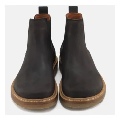 Nubuck Bison Støvle Gry Stil