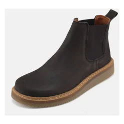 Nubuck Bison Støvle Gry Stil