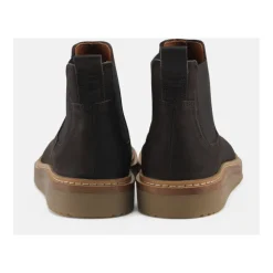 Nubuck Bison Støvle Gry Stil