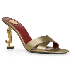 Opyum Mules i Satin Crepe